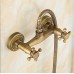 New arrivals of bronze antique bidet fitting Dual Control wall mixer tap shower bath rooms close - B07DRBLHHH